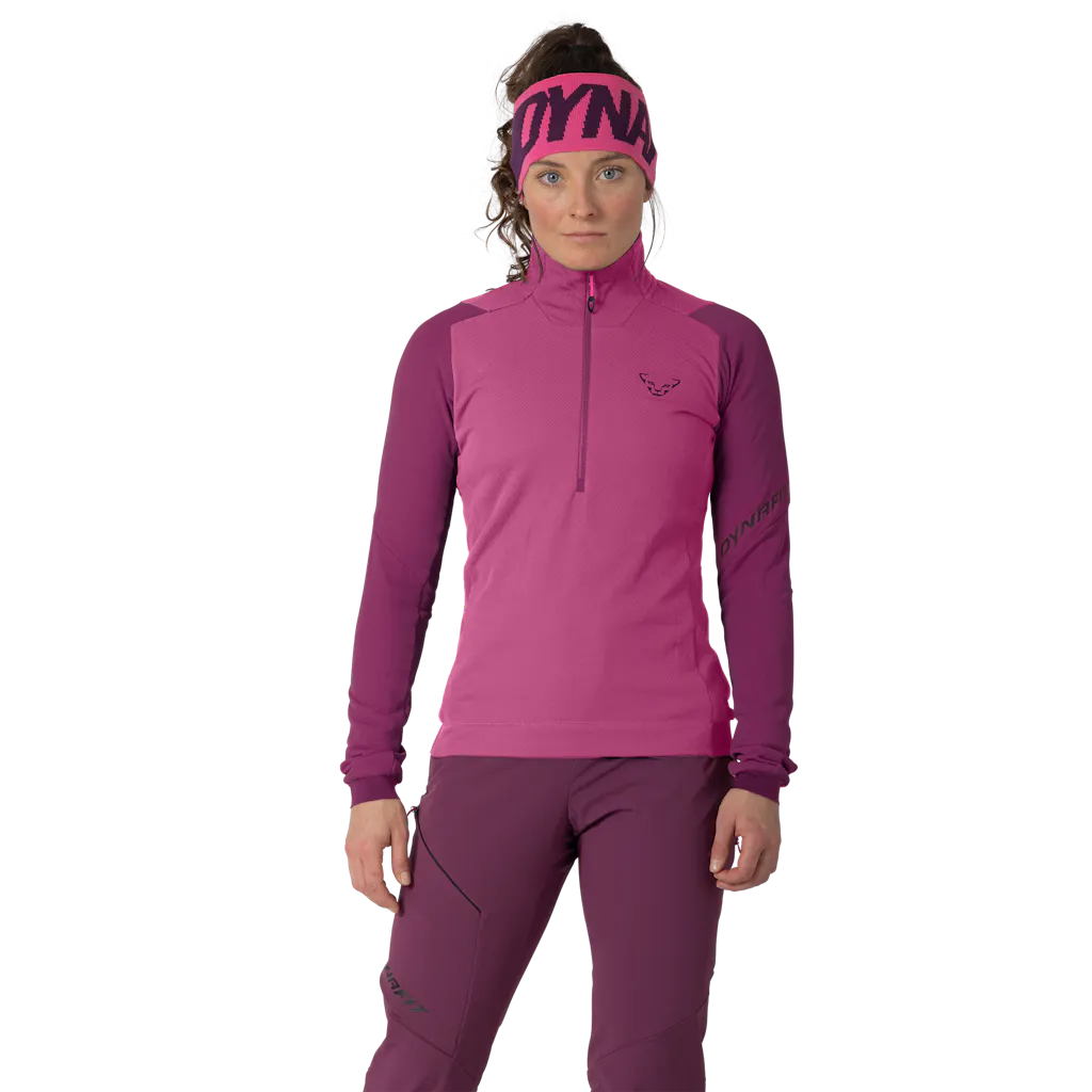 DYNAFIT - Blacklight Thermal 1/2 Zip Damen - Lila/Violett (Gr.: 42)