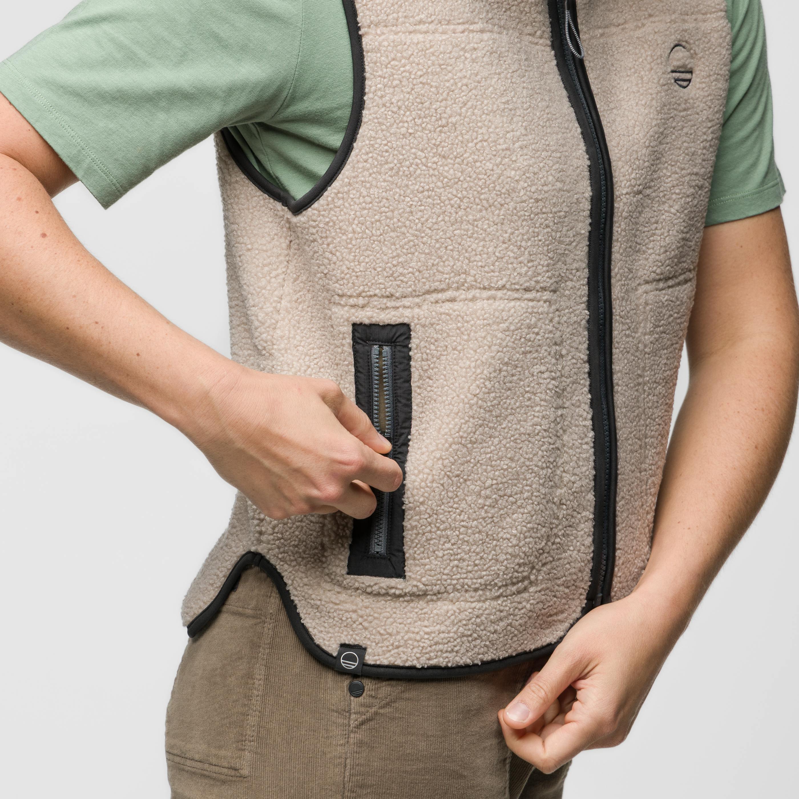 Spotter Woman Vest on_body image