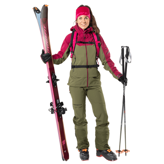 Beast Hybrid Jacket Women on_body image