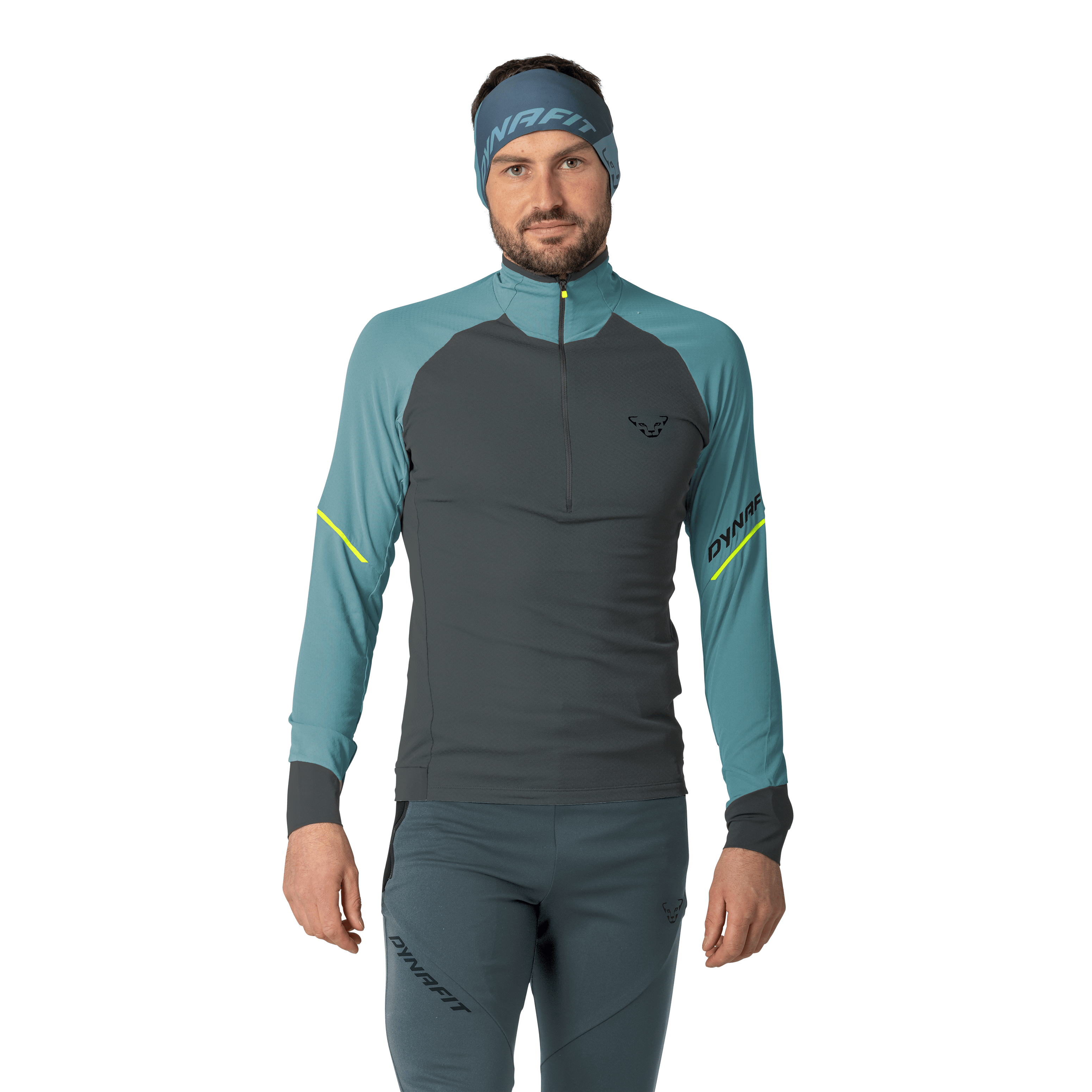 Alpine Langarmshirt 1/2 Zip Herren tech_detail image