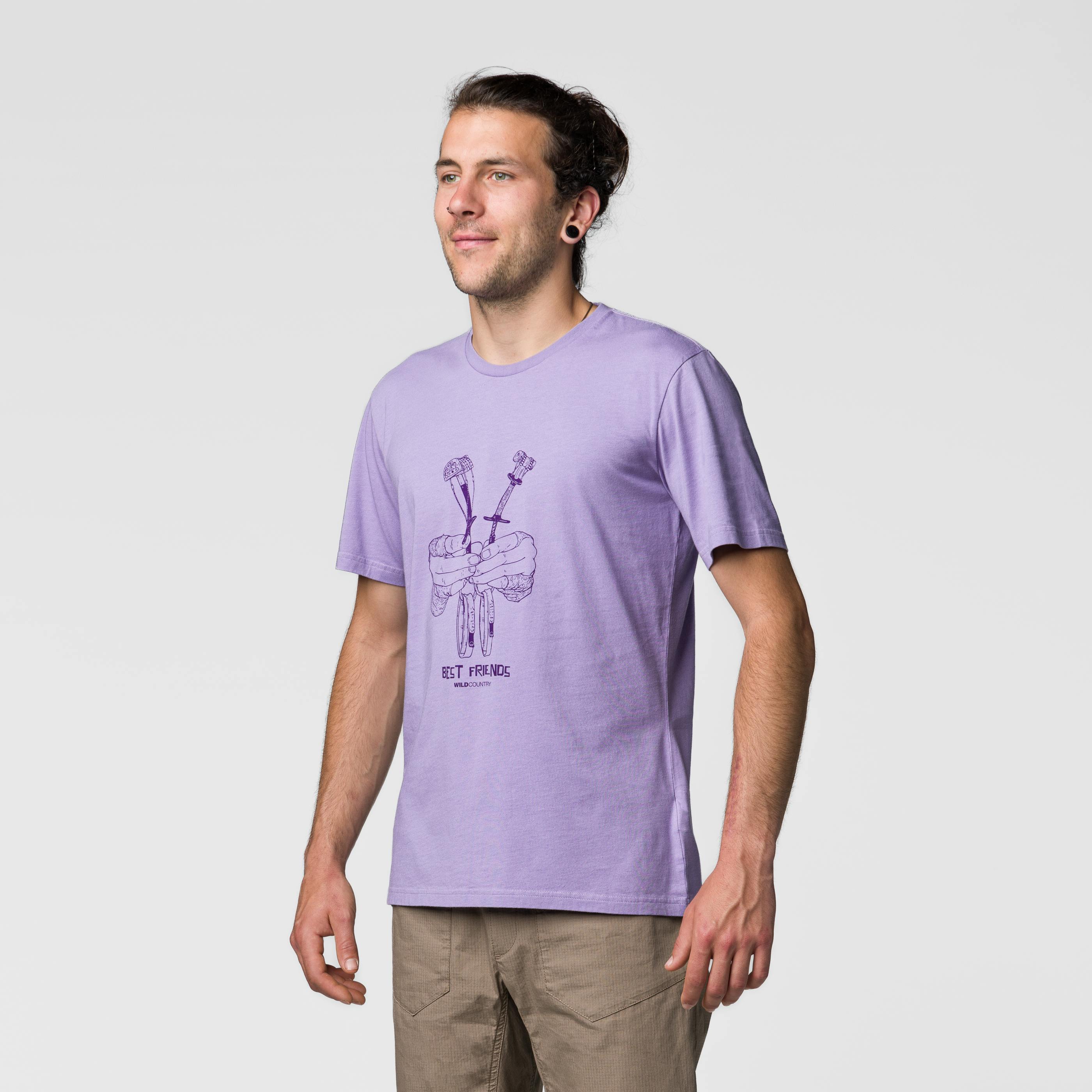 Flow T-shirt Uomo  on_body image