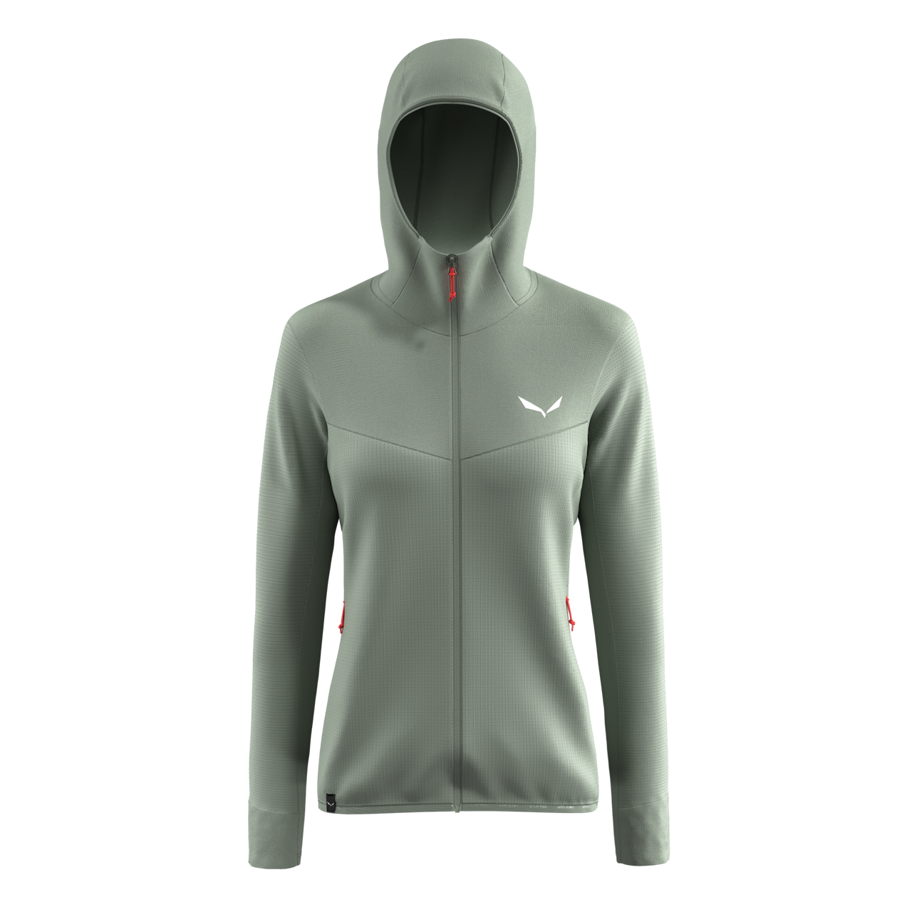 Puez Waffle Hybrid Polarlite Hooded Jacket Women