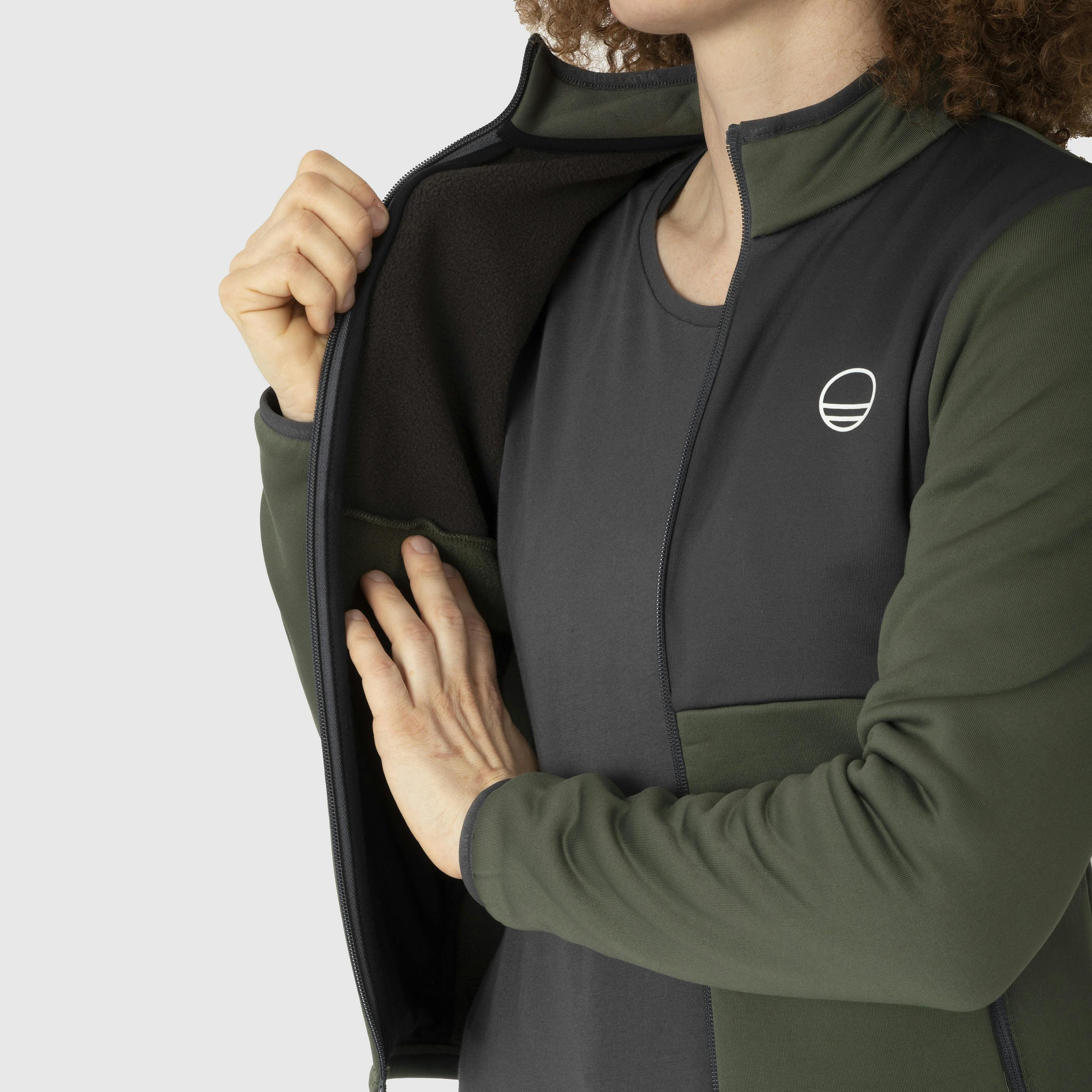 Stamina Damen Fleecejacke  on_body image