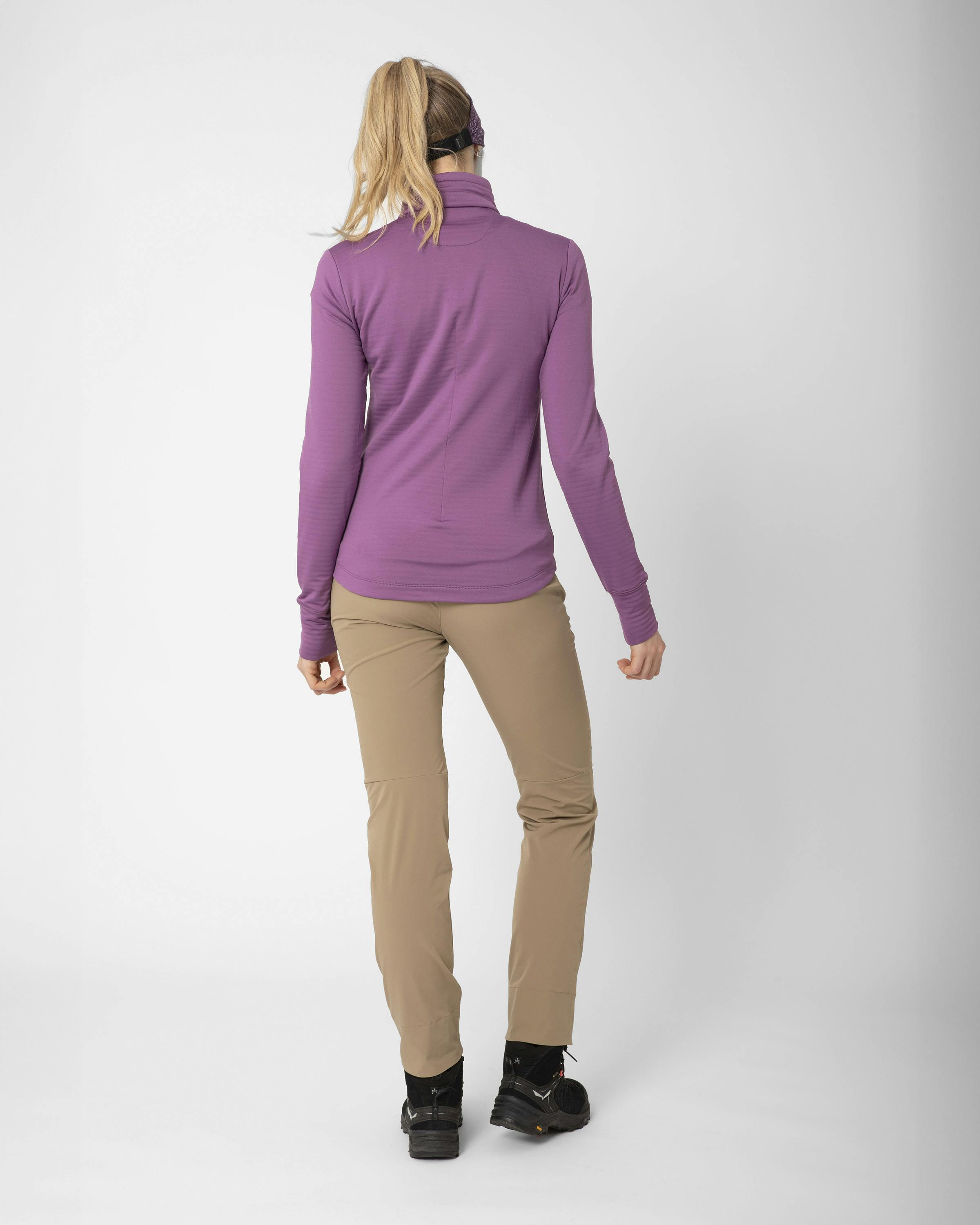 Nora Langarm Shirt Mit Zip perspective_view image