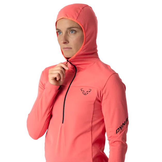 Traverse Thermal 1/2 zip donna tech_detail image