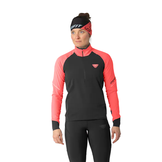 Alpine Longsleeve 1/2 Zip Tee Women tech_detail image