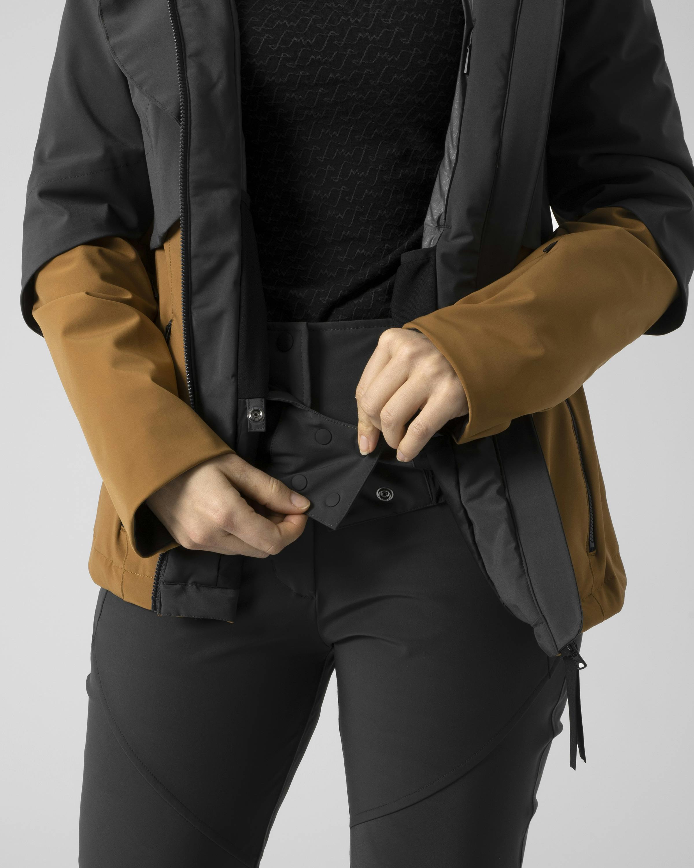 Micol Wattierte Wasserdichte Jacke tech_detail image