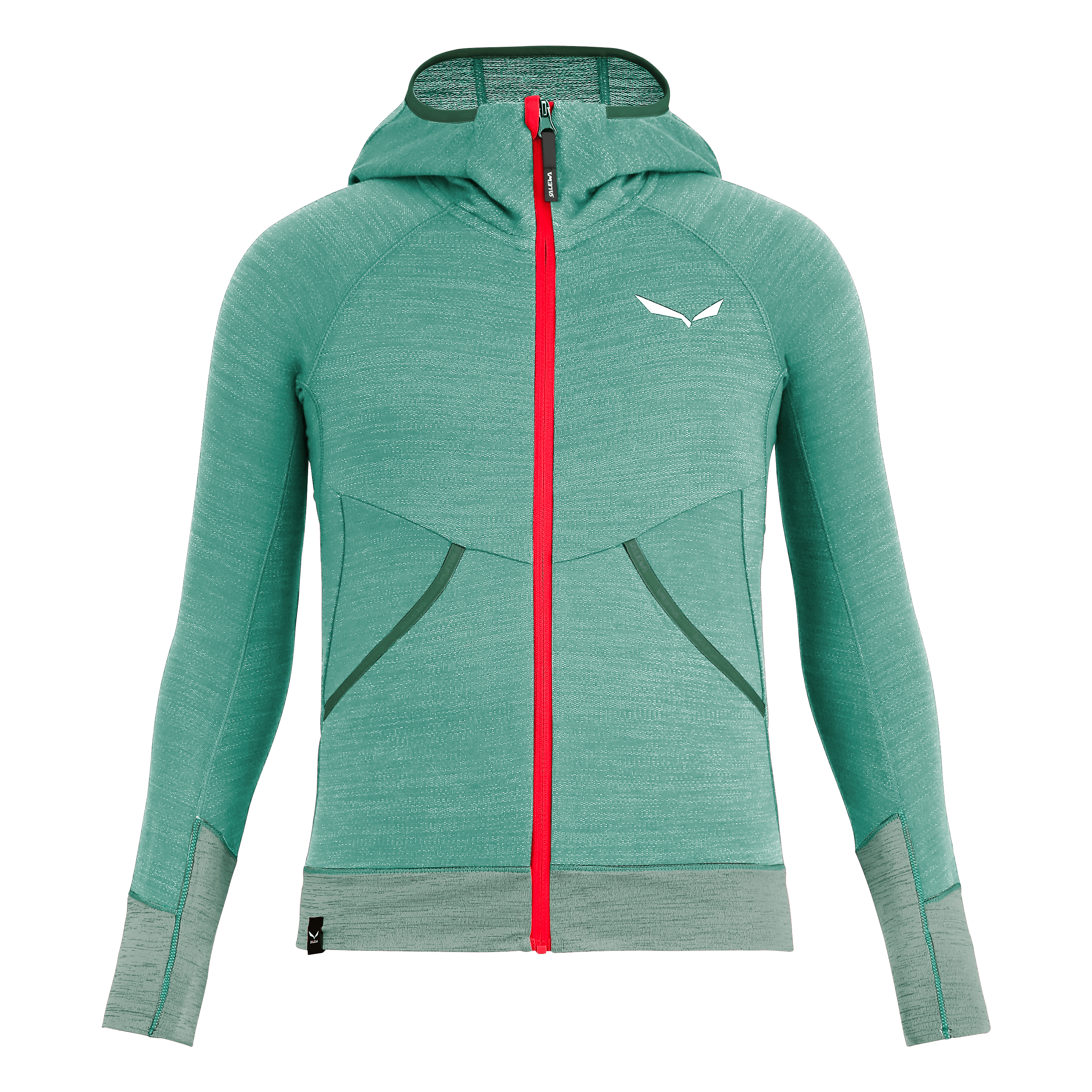 Puez Hybrid Polarlite Full Zip Mädchen Kapuzenjacke still image