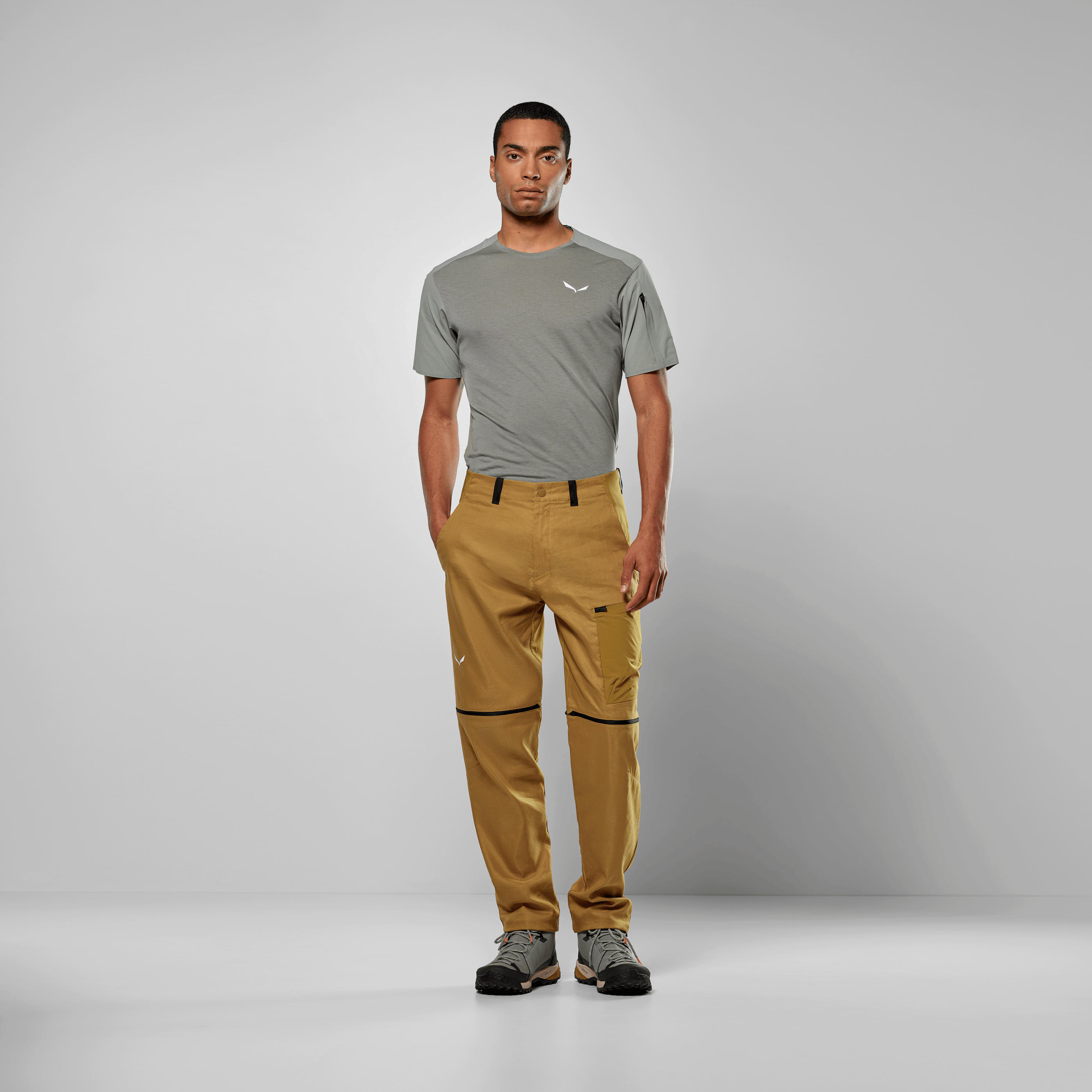 Puez Hemp Durastretch 2 in 1 Pant Men on_body image