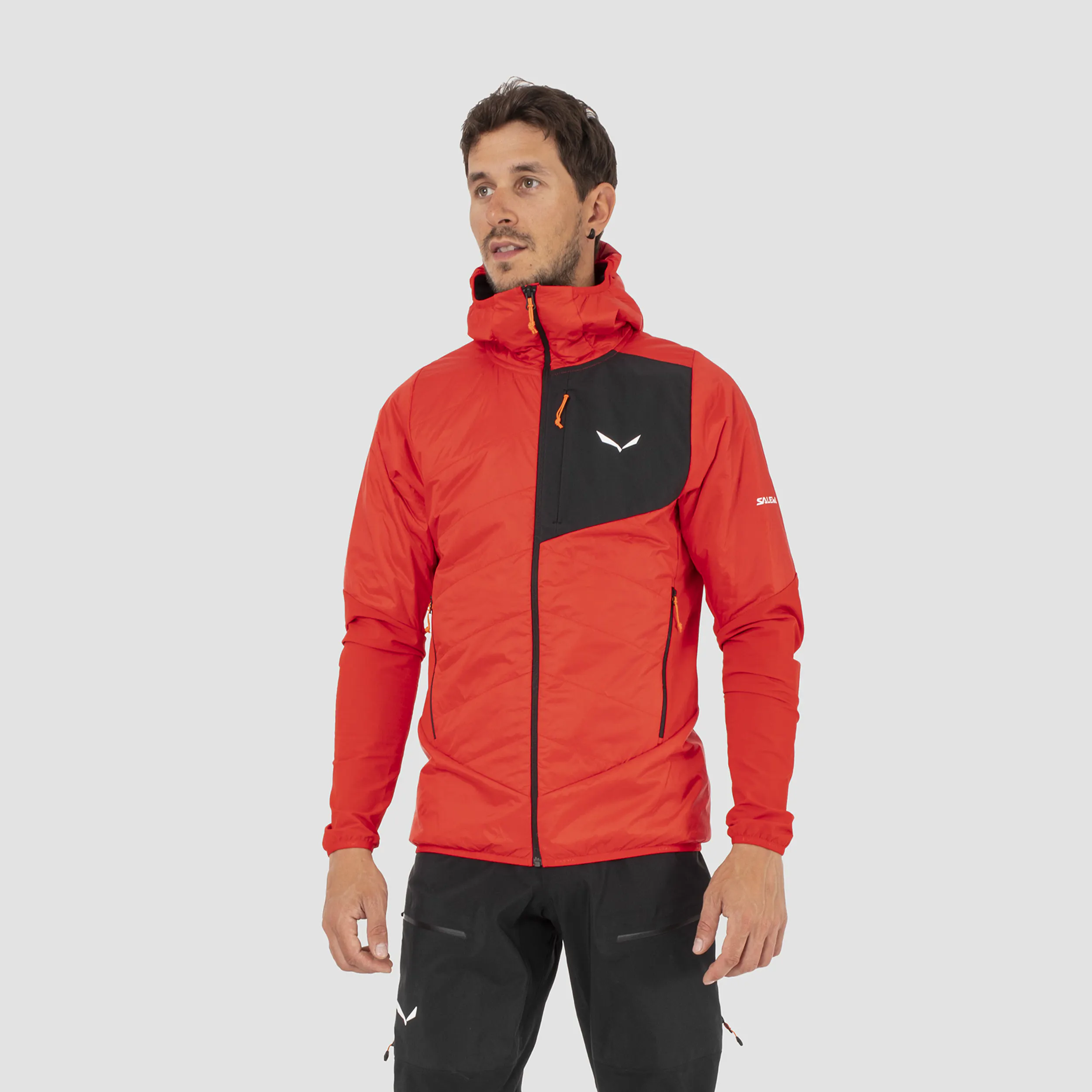 Salewa Herren Ortles Hybrid Tirolwool® Responsive Jacke Rot Gr. 52