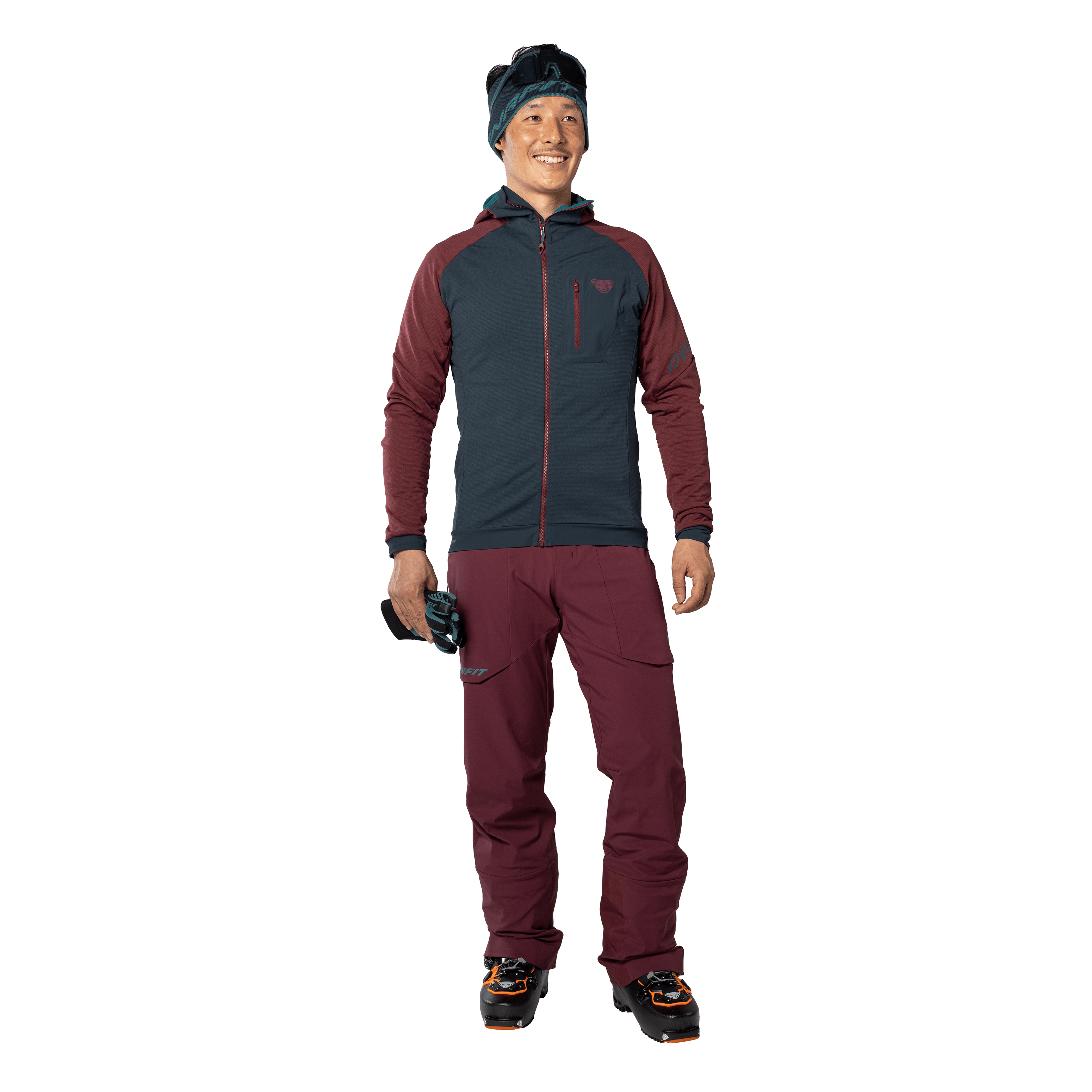 Radical Polartec® Kapuzenjacke Herren on_body image