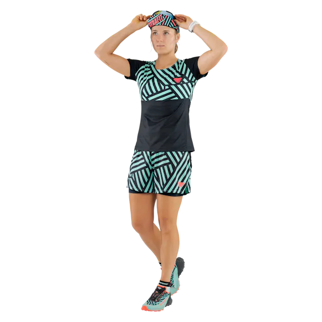 Trail Graphic 2in1 Shorts Damen on_body image