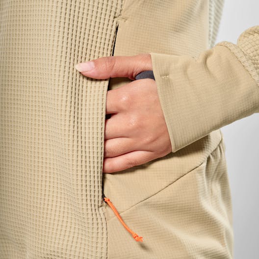 Puez Waffle Hybrid Polarlite Felpa Donna tech_detail image