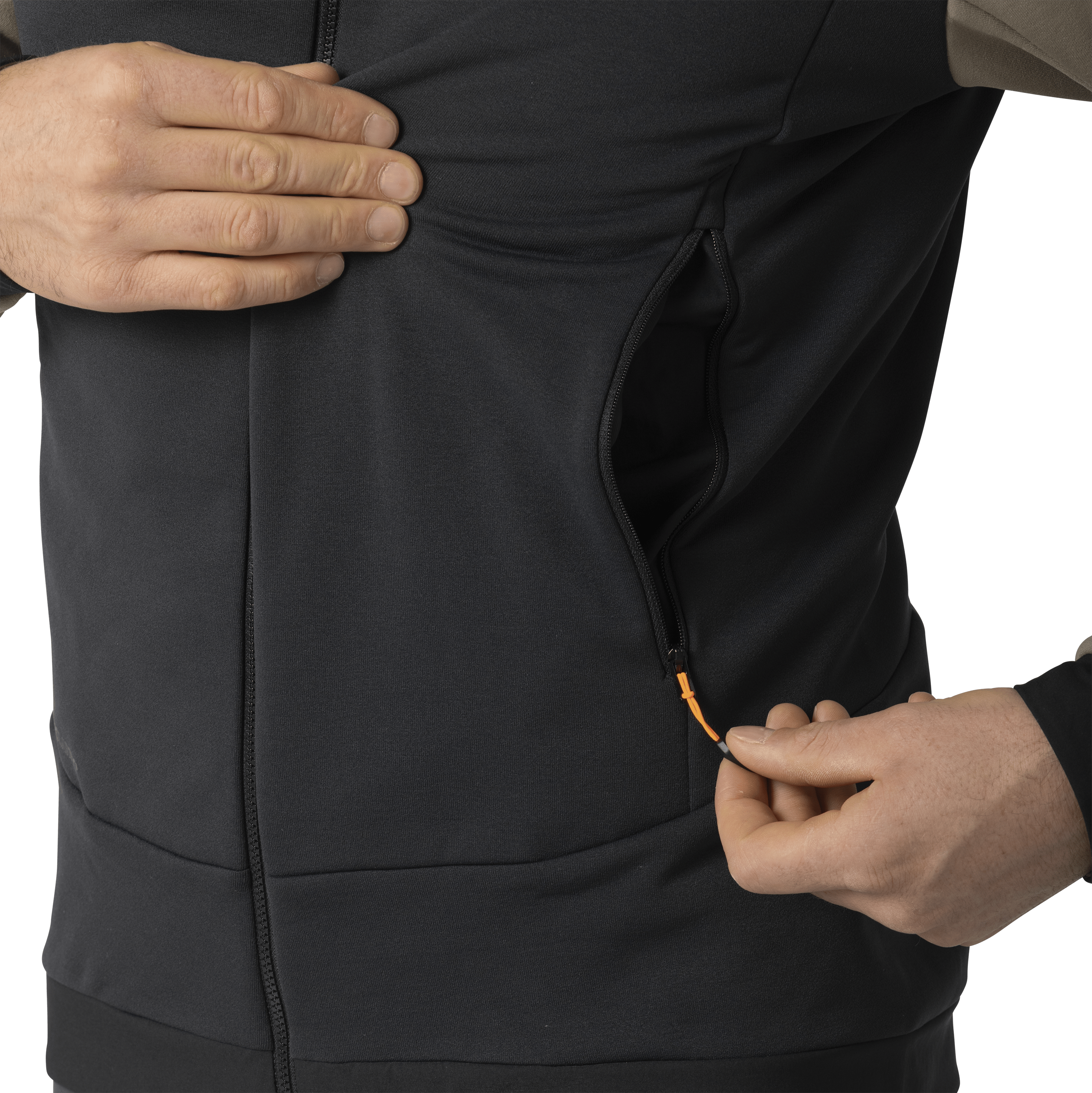 Tigard Polartec® Hooded Jacket Men tech_detail image
