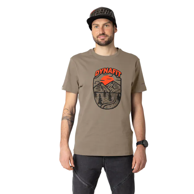 Graphic Cotton T-Shirt Men hover image