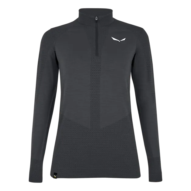 Zebru Responsive Mezza Zip Maglietta Donna still image