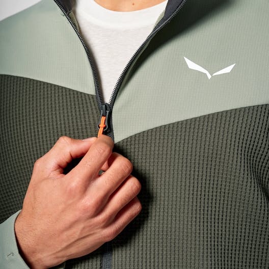 Puez Waffle Hybrid Polarlite Jacket Men tech_detail image