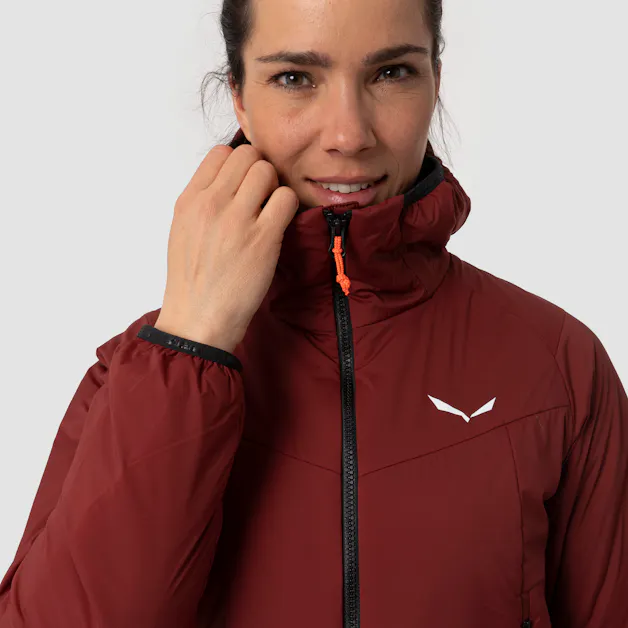 Ortles Tirolwool Responsive Stretch Giacca con Cappuccio Donna tech_detail image