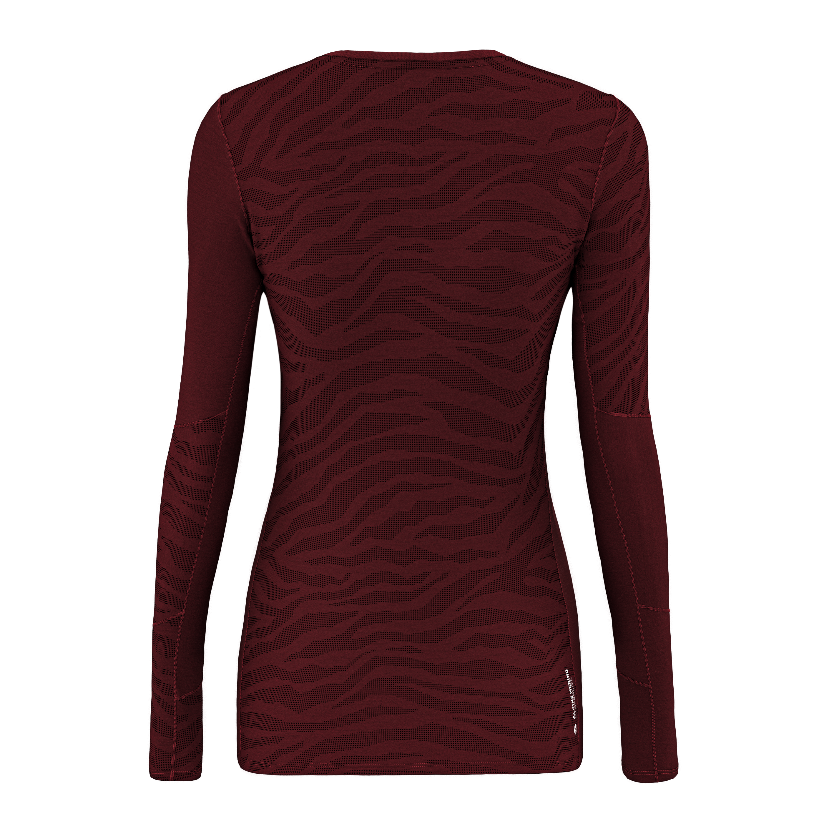 Cristallo Warm Alpine Merino Responsive Langarm Baselayer Damen perspective_view image