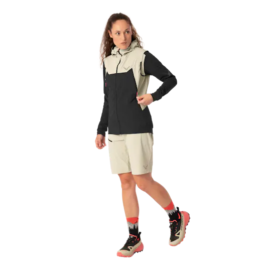 Gilet Transalper Dynastretch da donna on_body image