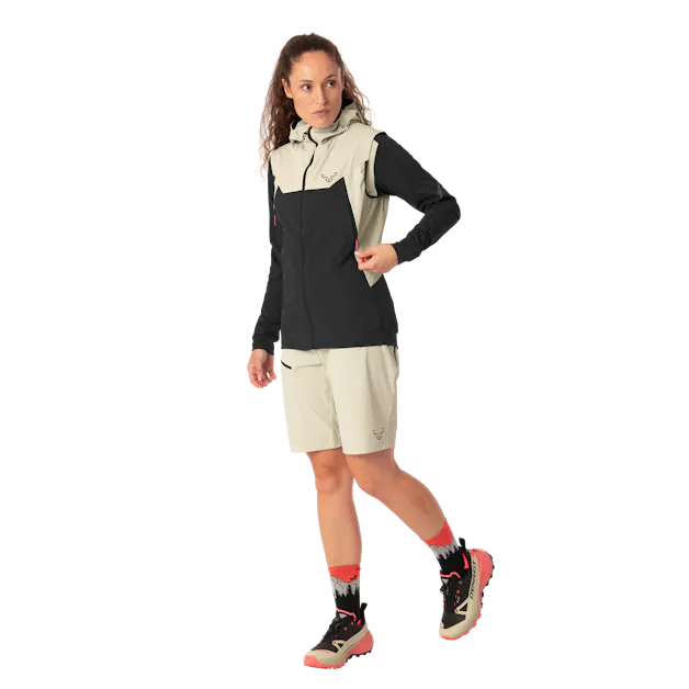 Gilet Transalper Dynastretch da donna on_body image