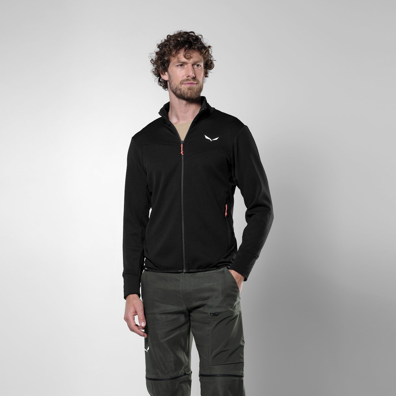 Puez Waffle Hybrid Polarlite Jacket Men