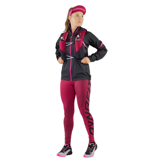 Ultra Graphic Long Tights Damen on_body image