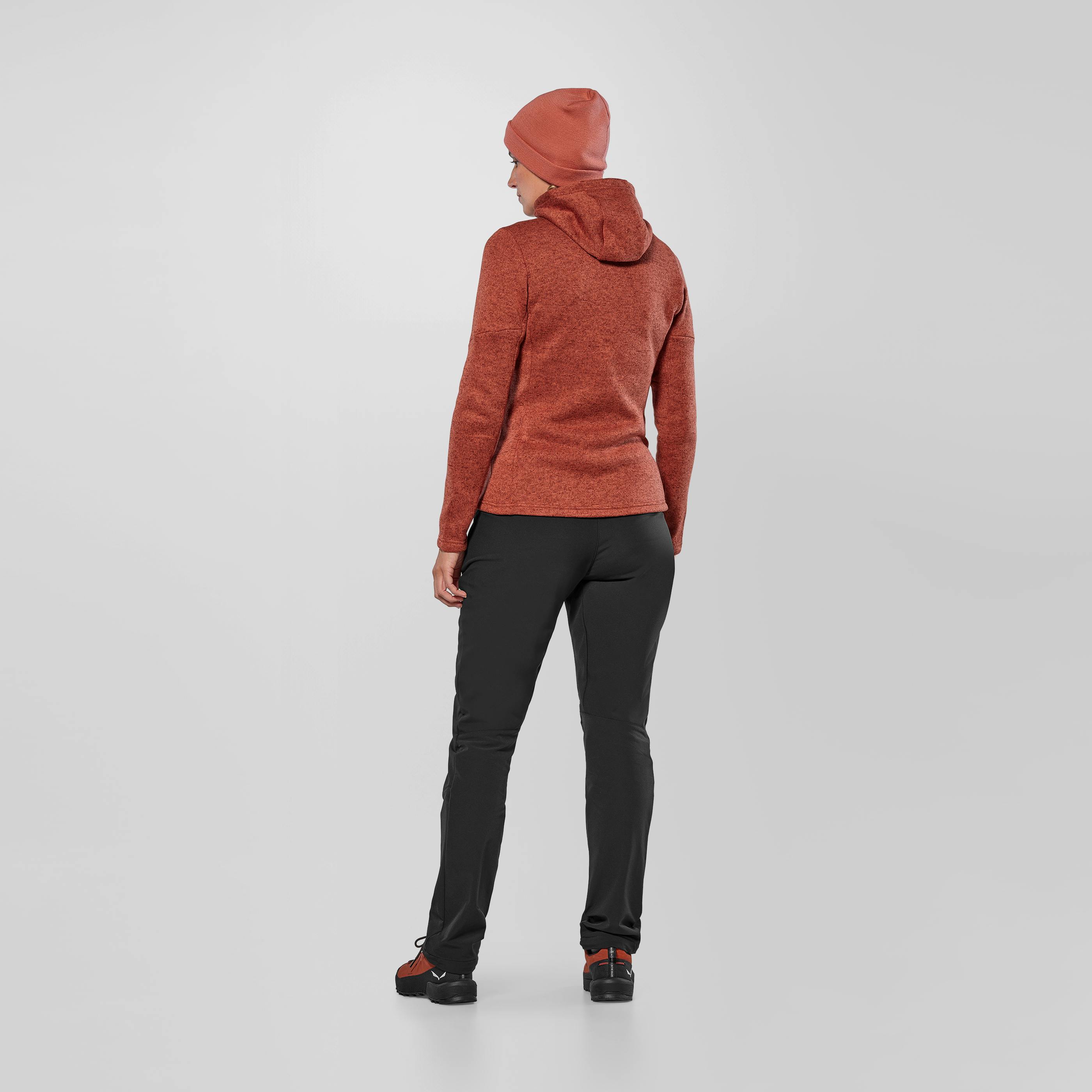 Puez Rocca Hooded Jacket Women on_body image