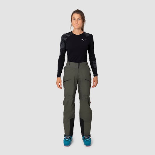 Sella 3 Layers Powertex Hardshell Pantaloni Donna on_body image