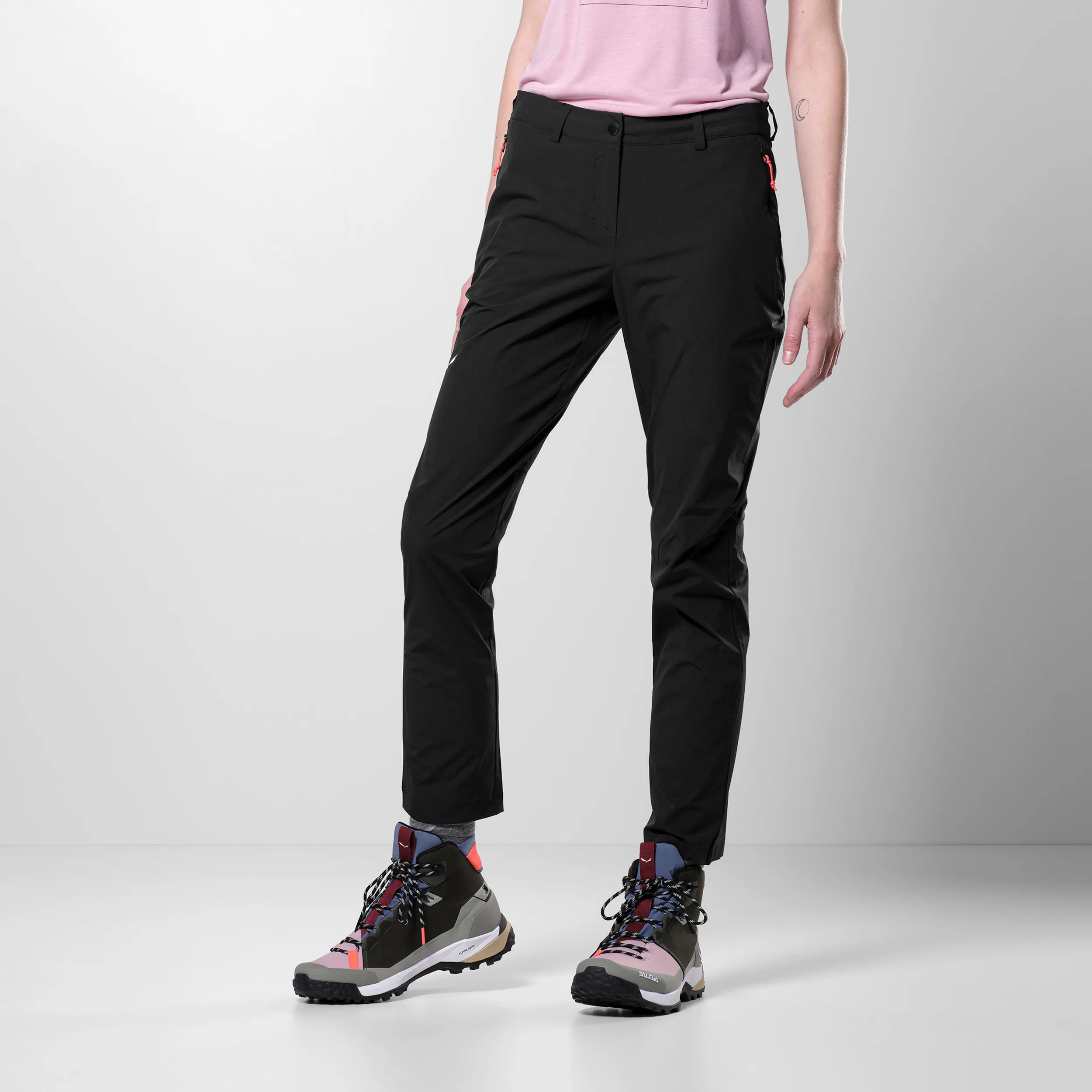 Salewa Damen Puez Talvena Durastretch Kurze Hose Schwarz Gr. 38
