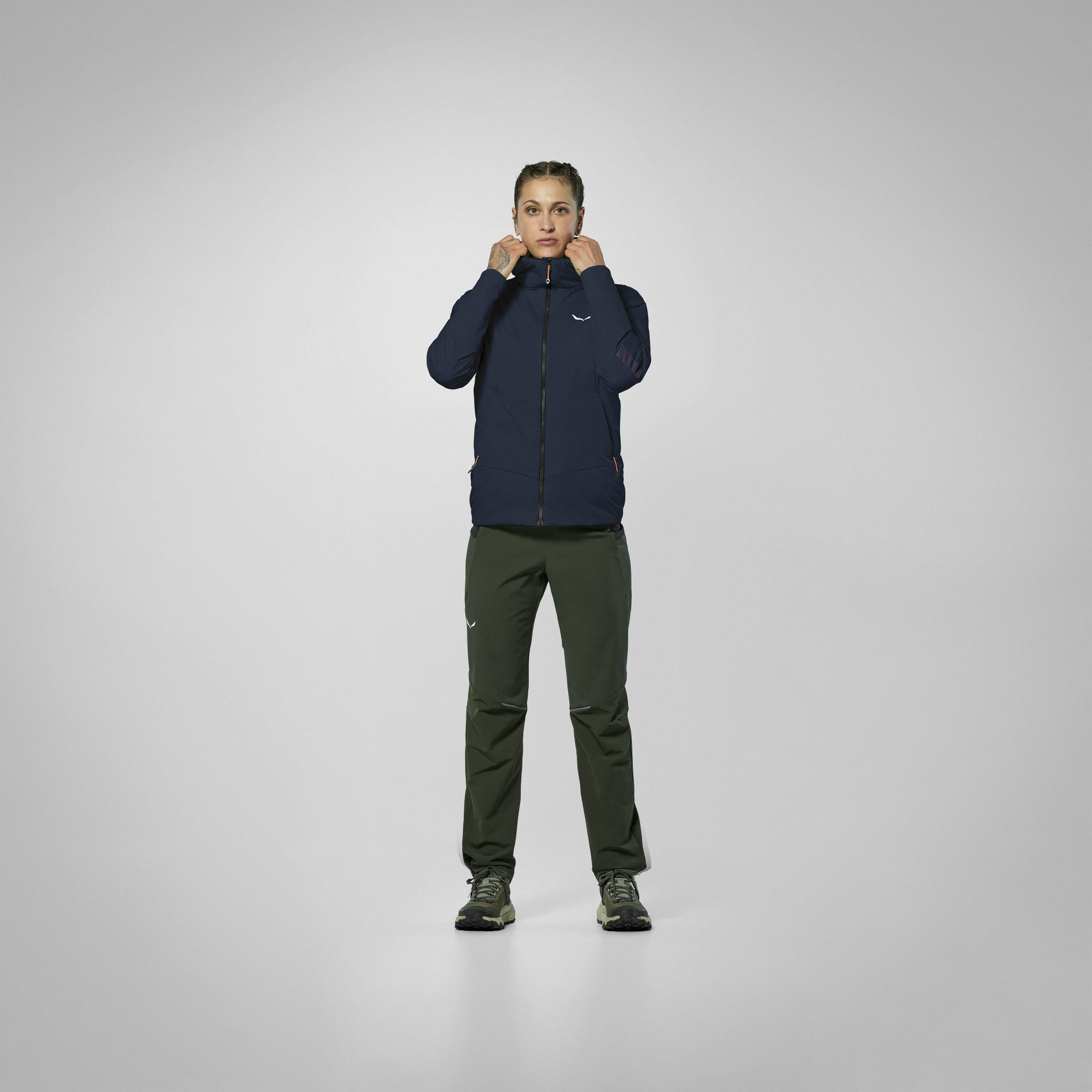 Pedroc Tirolwool® Air Hybrid Jacket Women on_body image