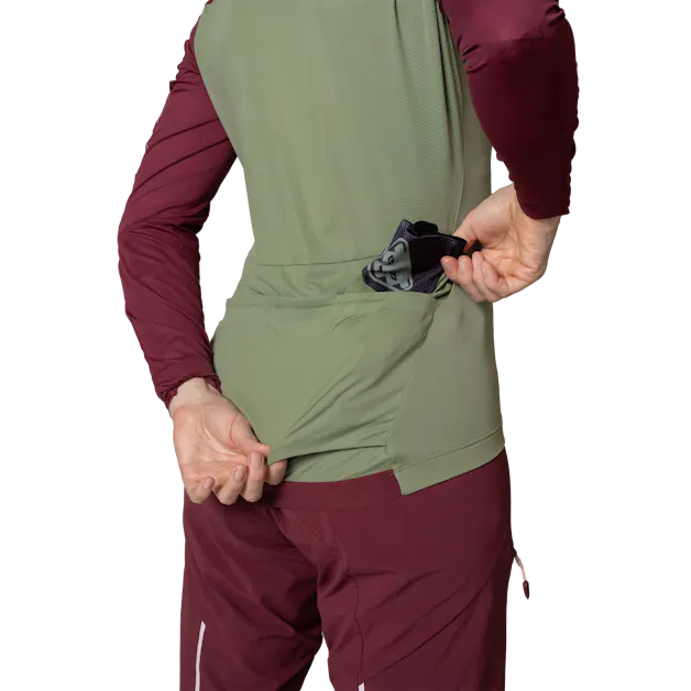 Ride Light Longsleeve Full Zip Jersey Women tech_detail image