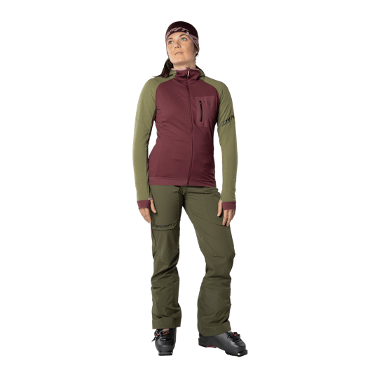 Radical Softshell Hose Damen on_body image