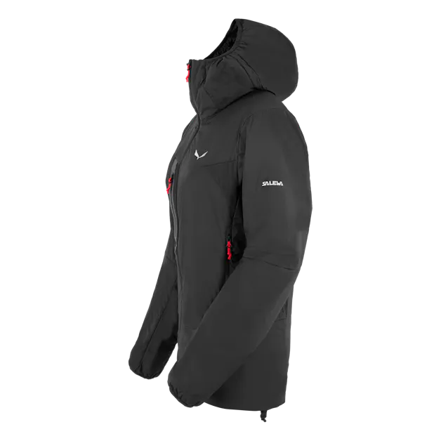 Ortles Tirolwool Responsive Stretch Kapuzenjacke Damen perspective_view image