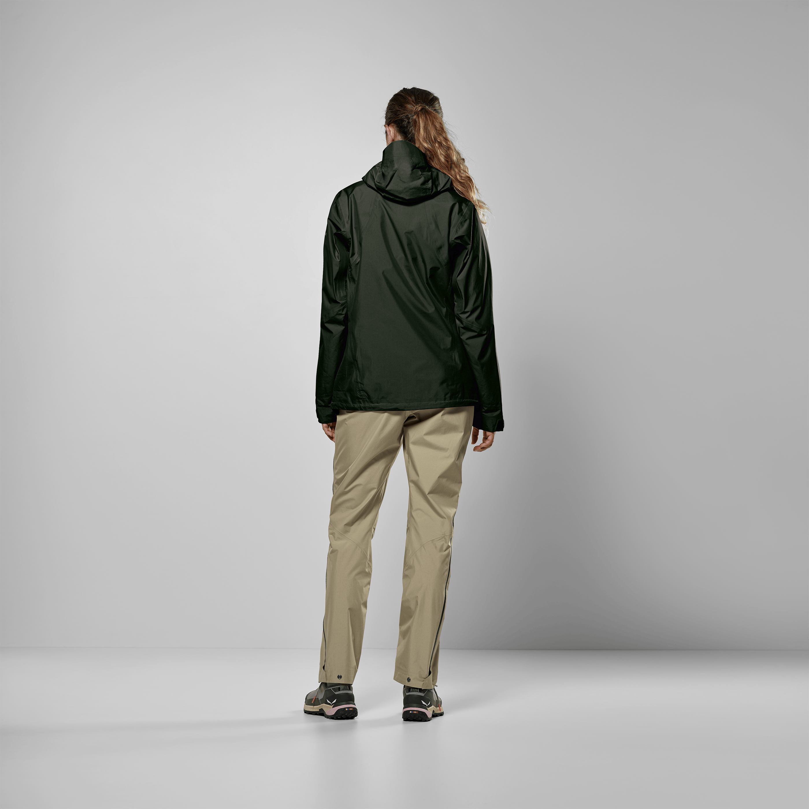 Puez Powertex Hybrid Giacca Donna on_body image