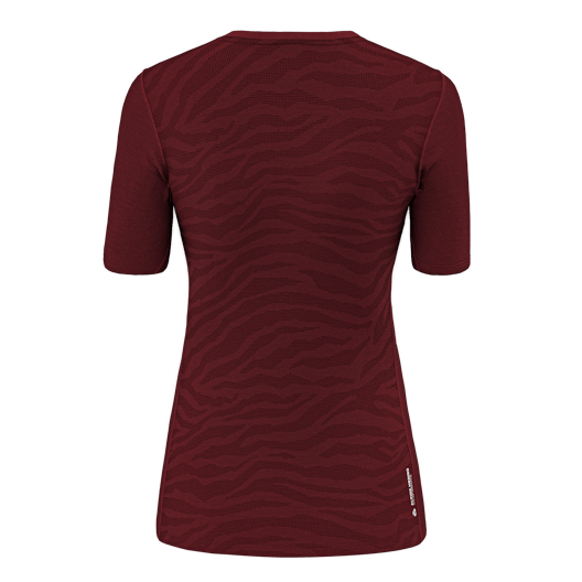 Cristallo Warm Alpine Merino Responsive Maniche Corte Baselayer Donna perspective_view image