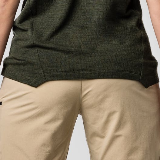 Puez Merino Hybrid Maglietta Donna tech_detail image