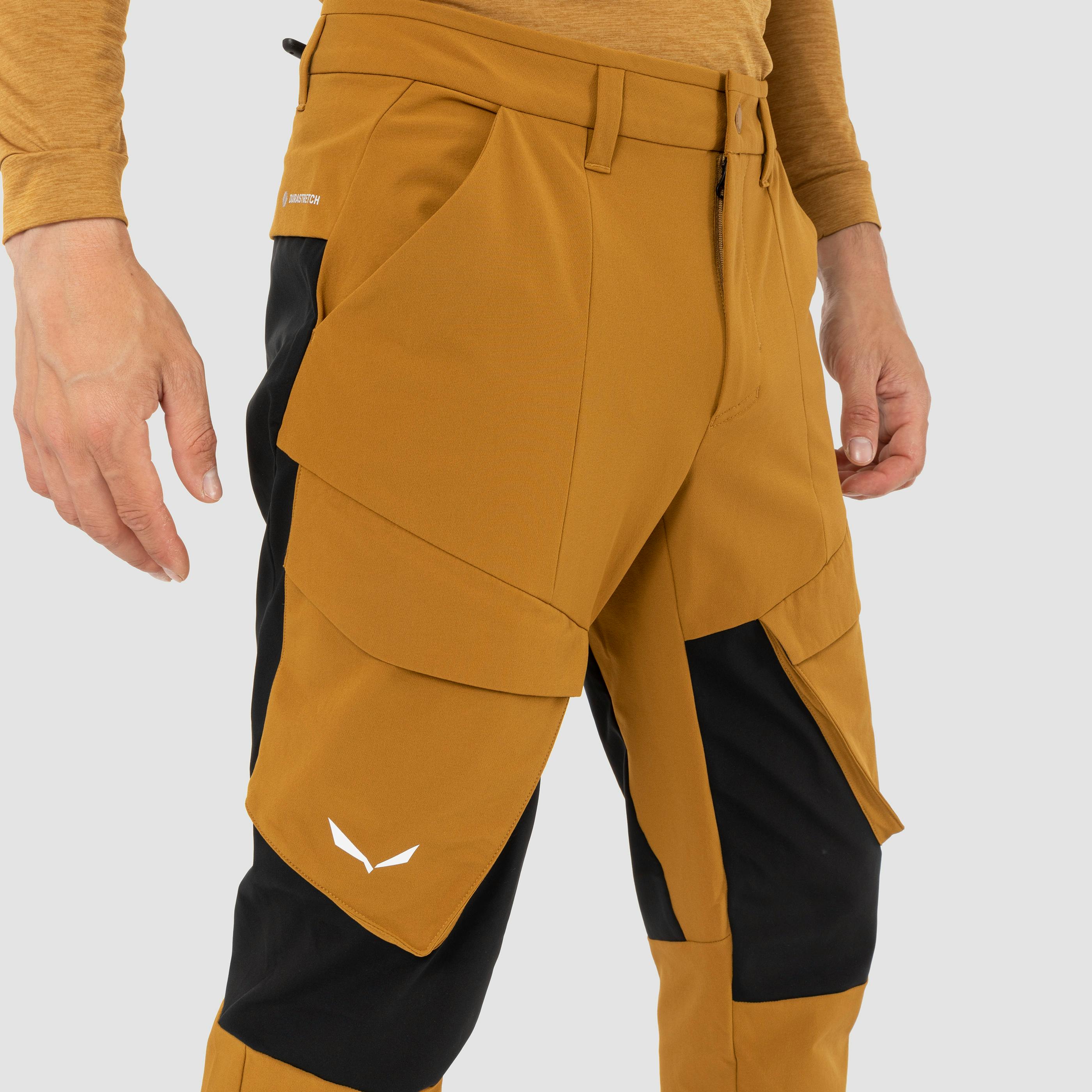 New Look - Pantalon cargo droit en velours côtelé - Kaki