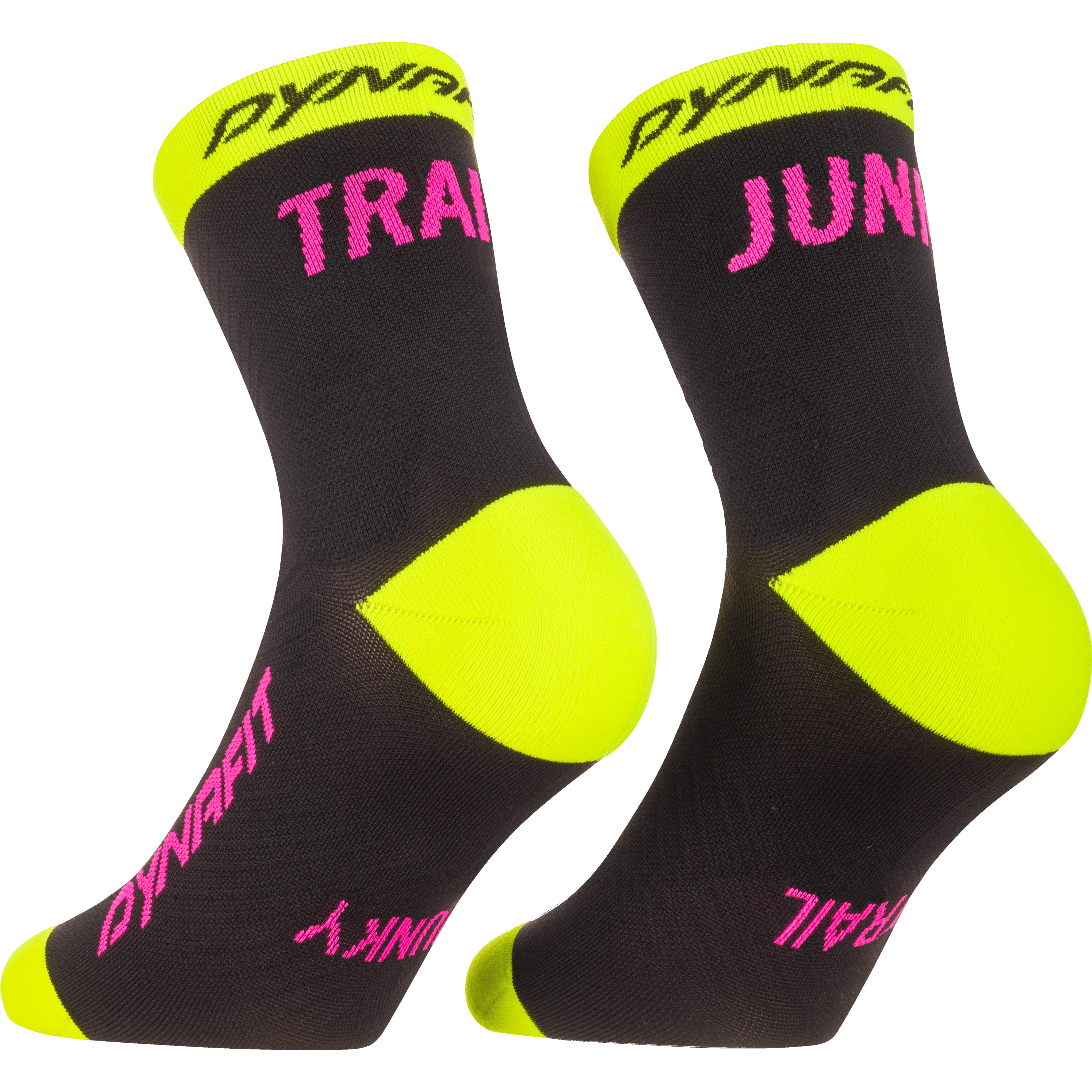 DYNAFIT stay fast graphic trail run socks breathable wicking