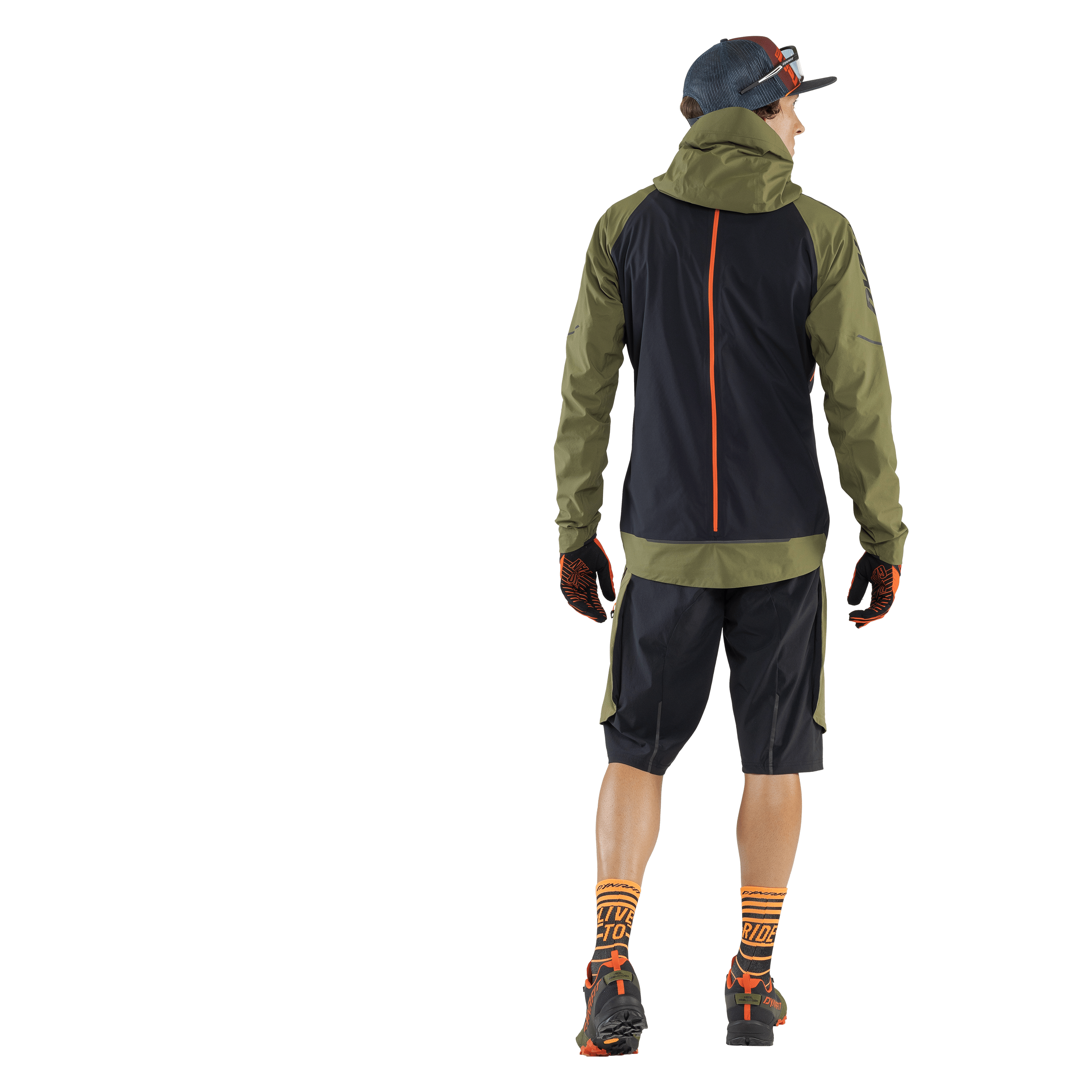 Live To Ride Socken Unisex on_body image