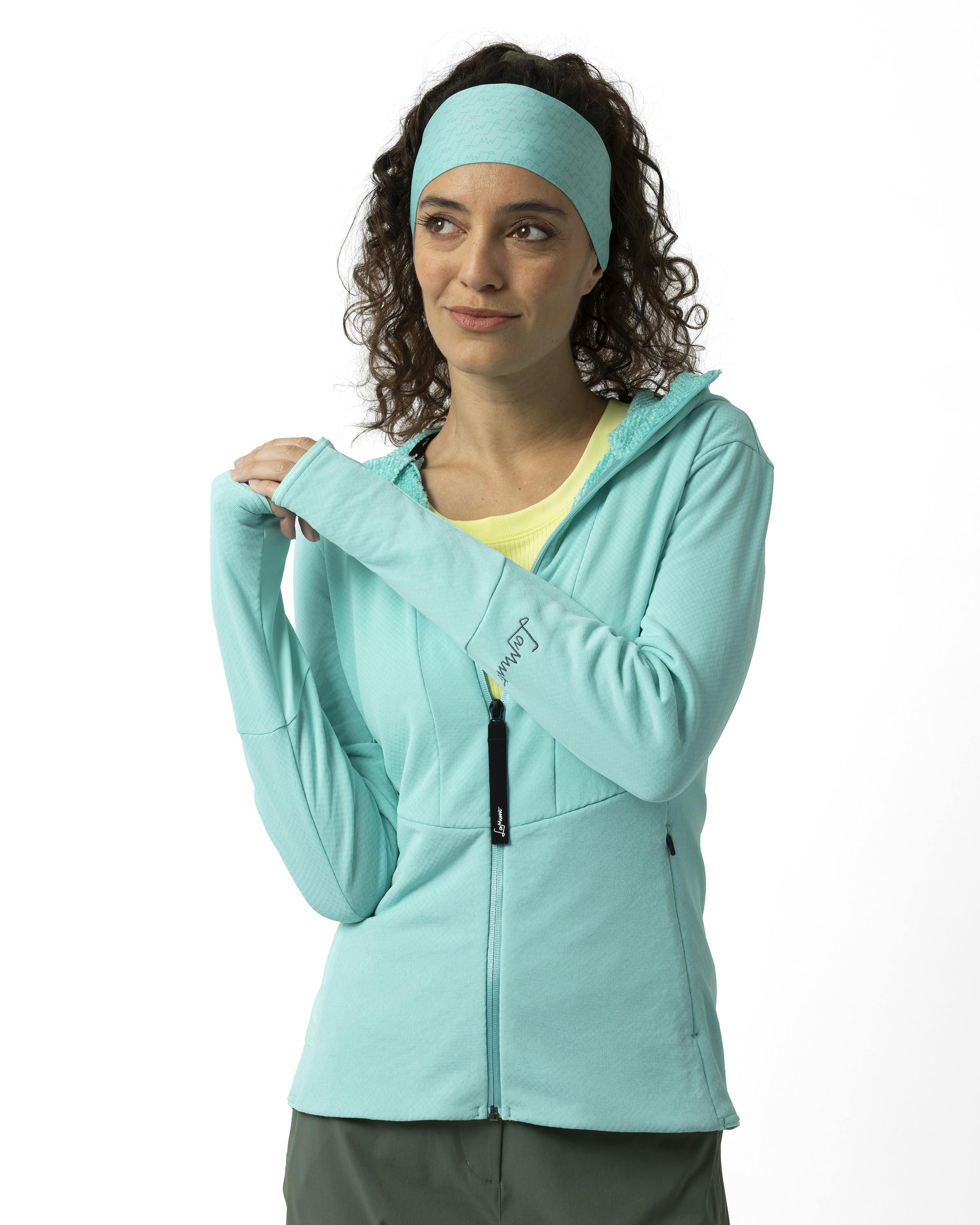 Violet Thermal Hoodie tech_detail image