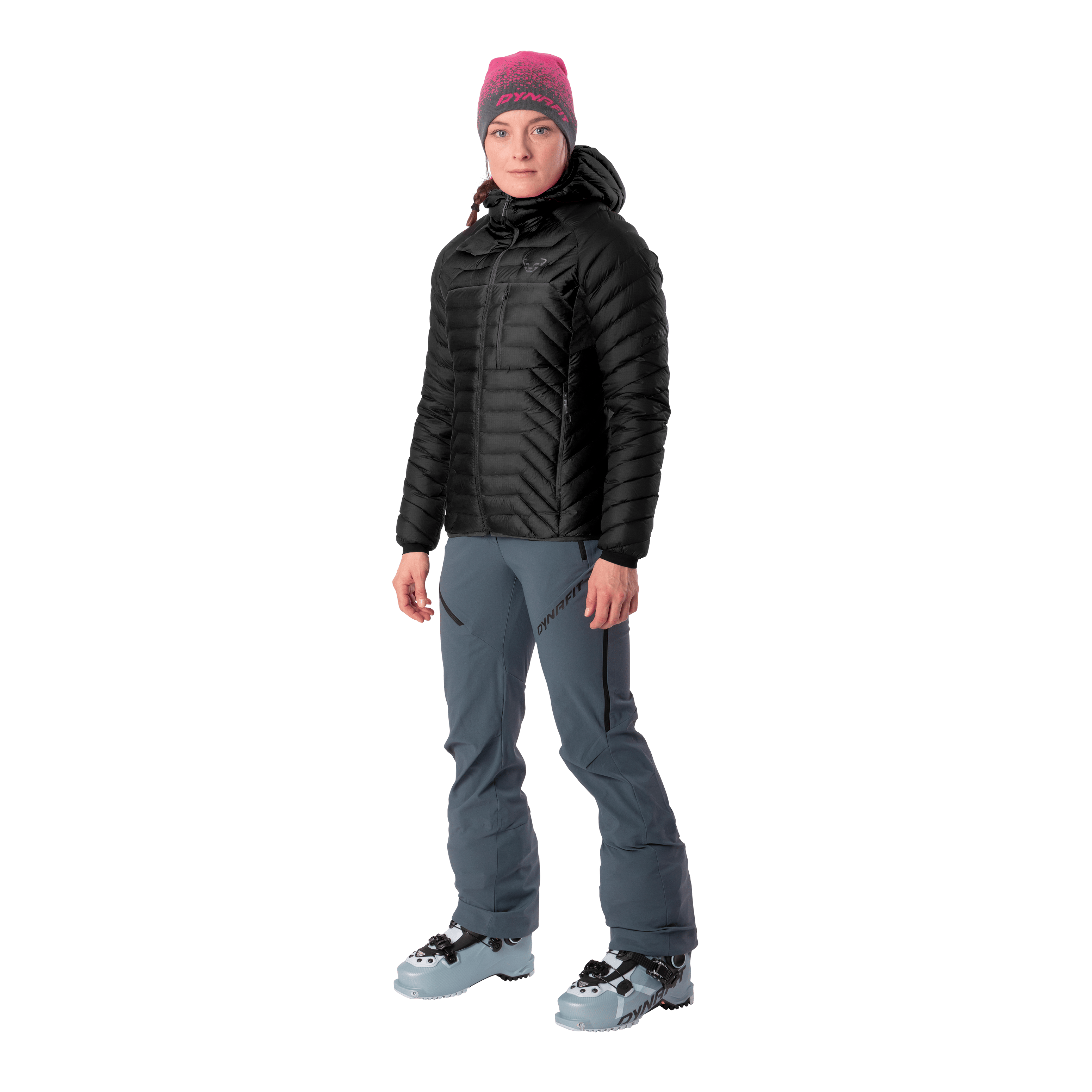 Piumino con cappuccio Radical RDS donna on_body image
