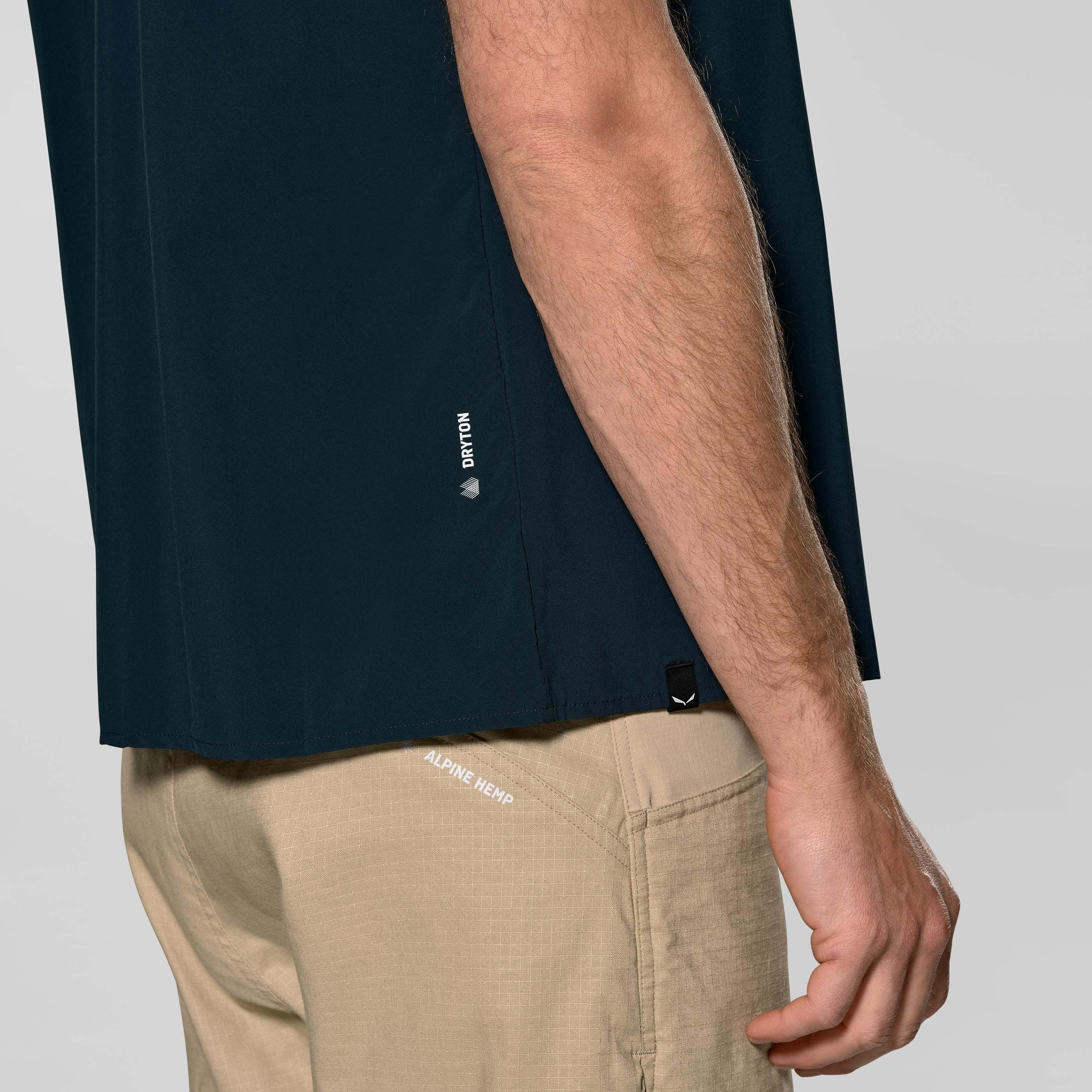 Puez Camicia Maniche Corte Uomo tech_detail image