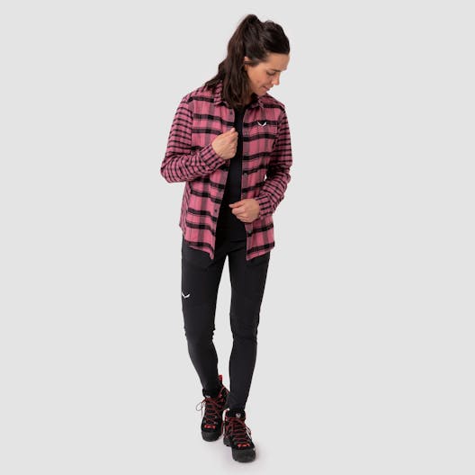 Puez Wool Hemd Damen on_body image