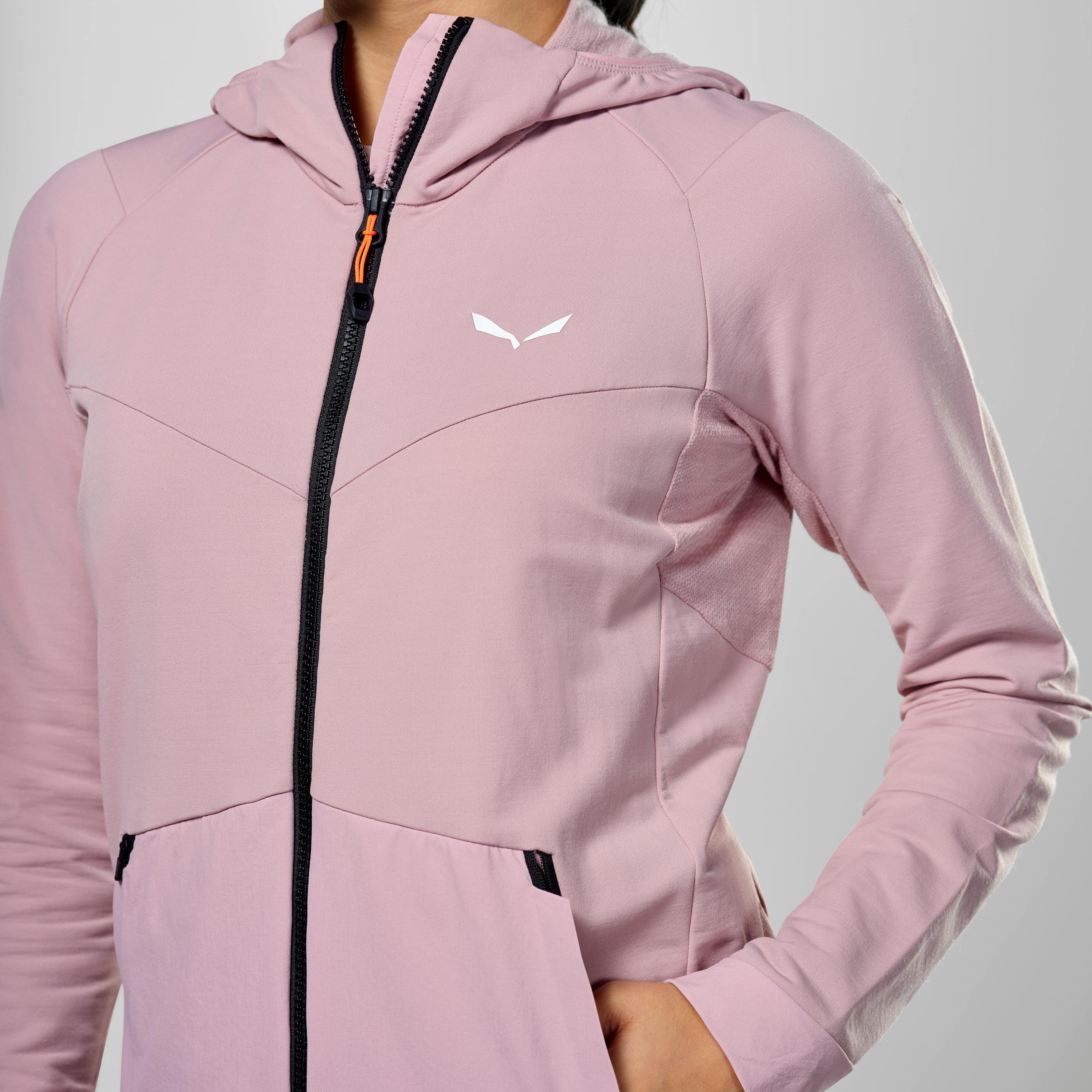Puez Merino Durastretch Kapuzenjacke Damen tech_detail image