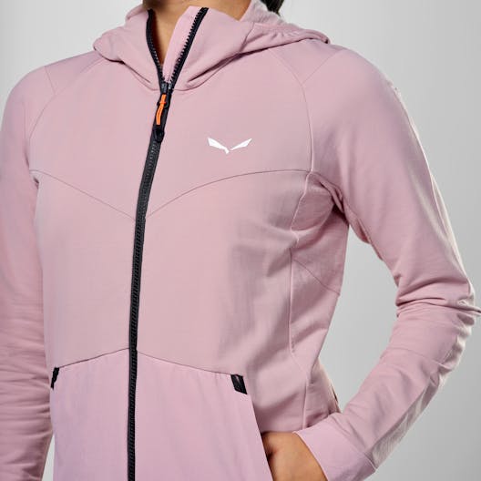 Puez Merino Durastretch Kapuzenjacke Damen tech_detail image