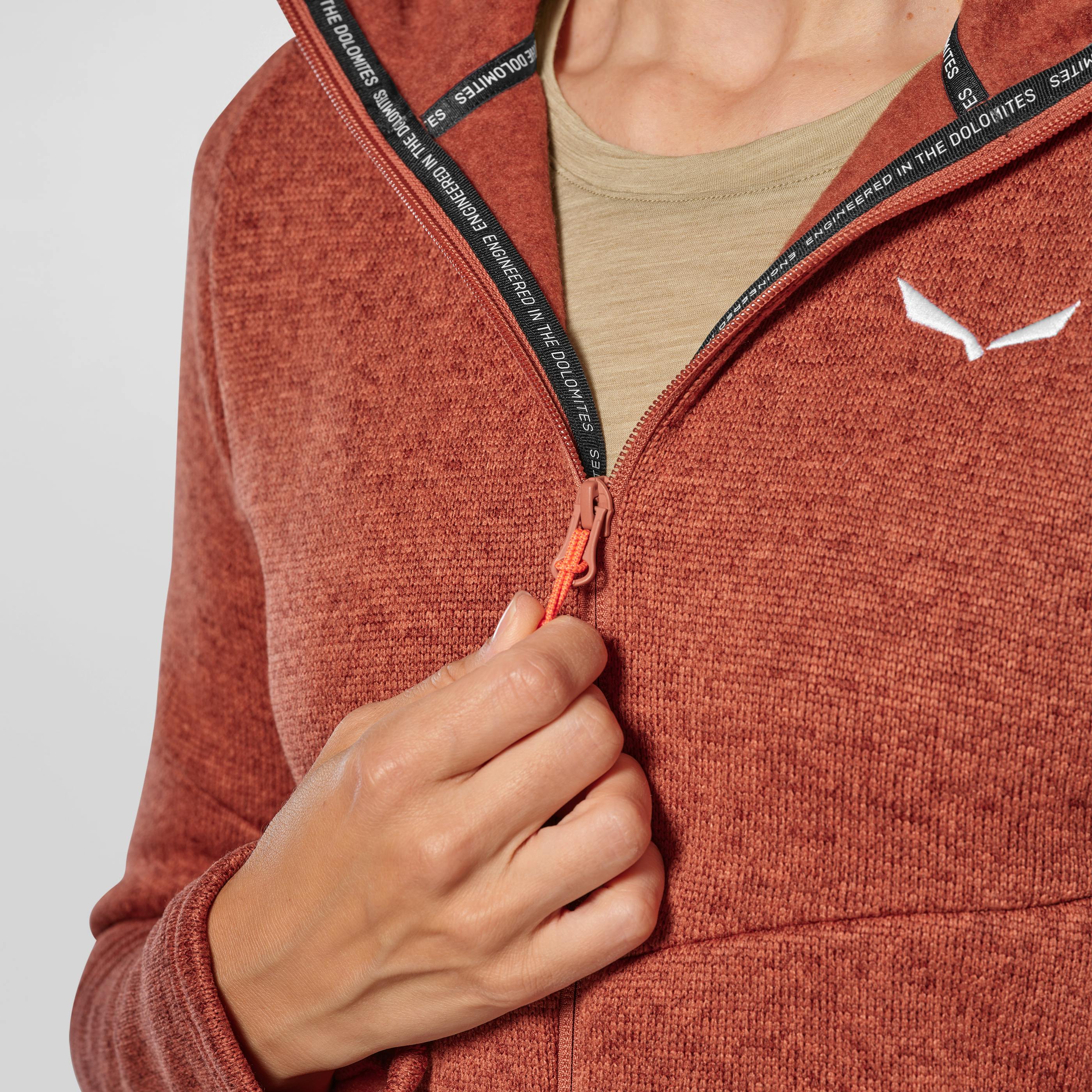 Puez Rocca Hooded Jacket Women tech_detail image