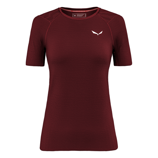 Cristallo Warm Alpine Merino Responsive Maniche Corte Baselayer Donna still image