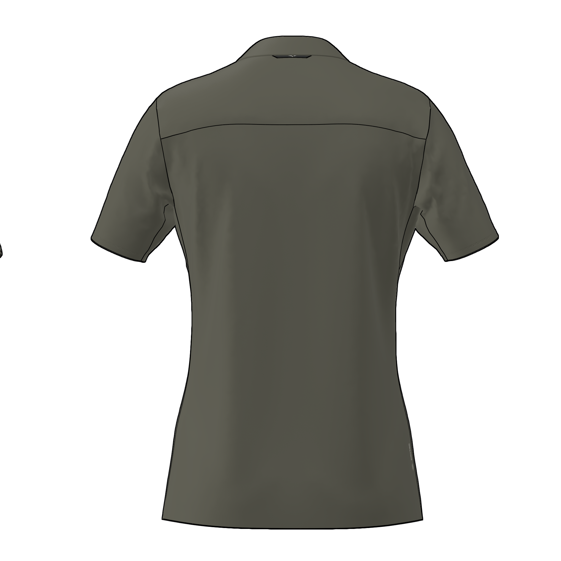 Puez Camicia Maniche Corte Donna perspective_view image