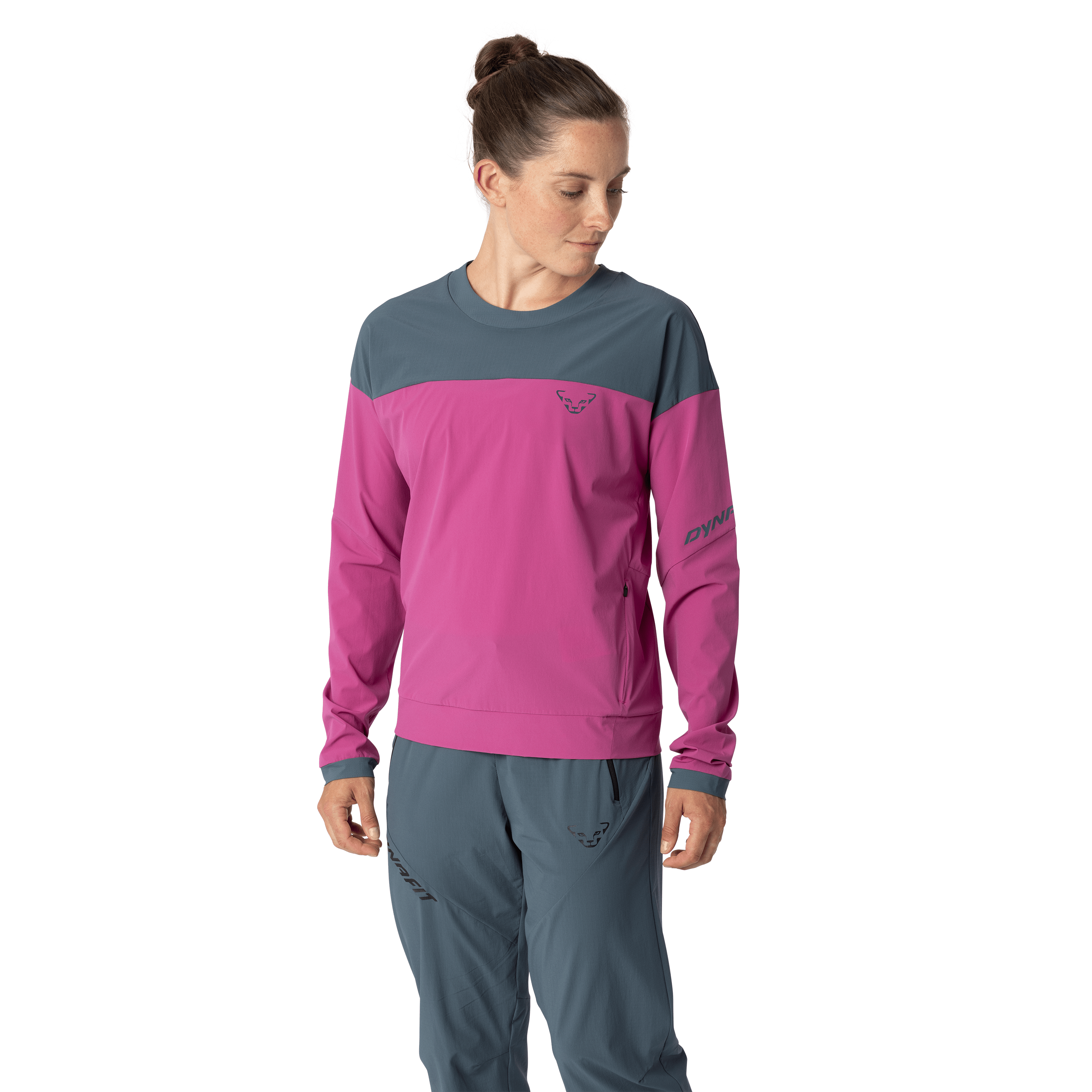 Dynafit - Felpa Traverse Dynastrech Donna - Rosa (Taglia: 44)
